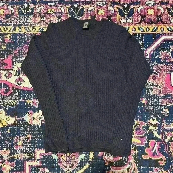 Nike Other - Nike Golf Sweater Mens Size Large navy Wool Pullover Stretch